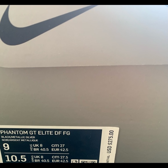 Nike Phantom GT Elite DF FG Mens US 9 - Picture 5 of 5
